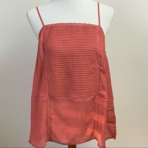 NEW HInge Rust Peach Tank Top XL